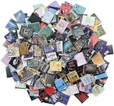 Mini Books for Anxiety Bookshelf, 200 PCS Mini Books Model Without Repetition, DIY Crafting, Dollhouse Decor, Accessories Mini Miniatures Books, Anxiety Bookshelf Mini Books