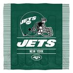 Northwest NFL New York Jets Comforter and Sham Set, Full/Queen, Draft