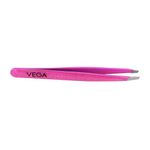 Vega All That Glitter Tweezer Slant Tip, Pink, 19 g