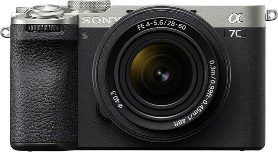 Sony Alpha 7C II Mirrorless Camera Silver with 28-60mm Lens