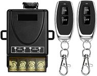 DieseRC 433Mhz Wireless Remote Control Radio Control Switch AC 240V/220V 30A Relay Receiver for Light Water Pump Household Appliances Farm irrigation and Electrical Equipment