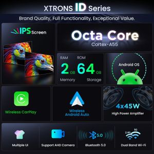 XTRONS 9-Inch Android Car Stereo – Touchscreen Multimedia Head Unit