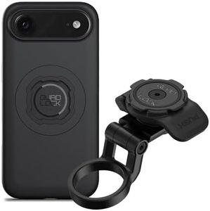 Quad Lock Stem Cap Mount (Adjustable) Bike Kit with iPhone 17 Air MAG Phone Case