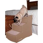 Pet Gear 3 Step Stairs - Tan