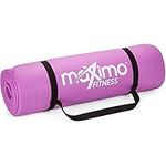 Maximo Exercise Mat, Multi Purpose Yoga Mat 183cm x 60cm Extra Thick, Gift for Pilates, Sit-Ups, Planks, Stretching, Push-ups, Home Gym Santa Gift