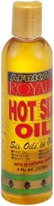 African Royale Hot Six Hair Oil, 8 oz (Pack of 5)