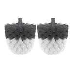 MR.SIGA Premium Toilet Bowl Brush Replacement Head, 2 Pack