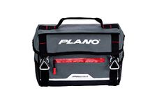 Plano Weekend Series™ Softsider Bag 3600, Storage Box, Soft Tackle Storage, Includes 2 3600 Stowaway Utility Tackle Boxes, Soft Fishing Tackle Storage Bag, Water-Resistant, Unisex, Grey