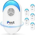 Aoocan 6 Packs Ultrasonic Pest Repeller, Electronic Repellent Plug in Indoor Control for Insect, Roach, Mice, Spider, Ant, Bug, Mosquito House, Garage, Warehouse, Office, Hotel