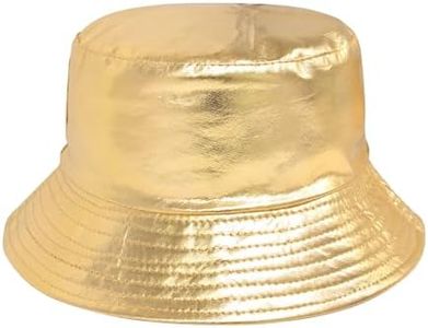 YAMEIZE Chapeau de Seau Bucket Waterproonf Tendance Réversible - Chapeau de pour Les Femmes et Les Pluie Hommes Chapeau de à Pêcheur Double Face Chapeau de Soleil pour la Randonnée en Plein air