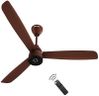 atomberg Renesa Enzel 1200mm BLDC Ceiling Fan with Remote Control | BEE 5 star Rated Energy Efficient Ceiling Fan | High Air Delivery with LED Indicators| 3 Year Warranty (Gloss Brown)
