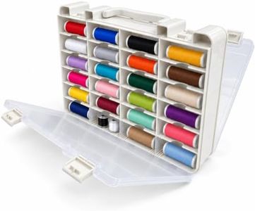 Saichotoy Embroidery Floss Organizer, Sewing Thread Organizer, Sewing Box