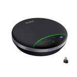 Yealink SP92 Bluetooth Speaker and Microphone with Dongle, Conference Speakerphone for Teams, 13ft 360° Omni Pickup, Full-Duplex Mic, Al Noise Reduction, 20H Call Time, USB C/A