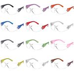 Gamma Ray Kids Protective Safety Goggle Glasses, 12-Pack