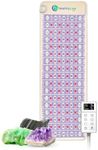 РЕМF Advanced Far Infrared Heating Pad - Professional Biomat for Pain Relief and Healing - Pulsed Electromagnetic Field Therapy - Full Body Mat with Red Lights, Amethyst, Tourmaline and Jade - 72 x 24