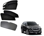 Kozdiko Car Side Window Curtains Zipper with Dicky Magnetic Sunshades Compatible for Maruti Suzuki New Grand Vitara (2022-Present)