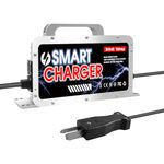 Entrinomy 18 Amp 36 Volt Golf Cart Battery Charger for EZGO & Yamaha Lead Acid Battery with Crowfoot Plug, Automatic Power-Off for Safety, IP67 Waterproof & Fast Heat Dissipation