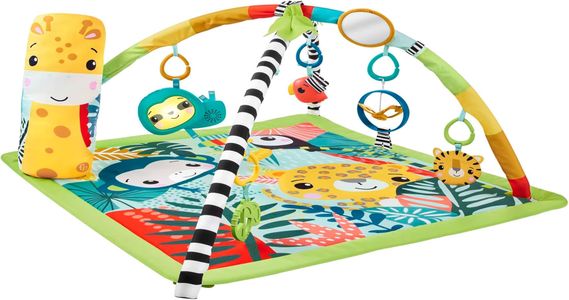 Fisher-Price Rainforest Sensory Baby Gym – Play Mat with Toys