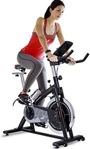 Sportstech Ergometer Heimtrainer mit 22KG Schwungrad & Multiplayer APP | Hometrainer Fahrrad für Zuhause | Trainingsgeräte für das Ausdauertraining | Fitness Exercise Bike SX200