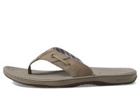 Sperry Women's Baitfish Thong Sandal, Taupe, 13