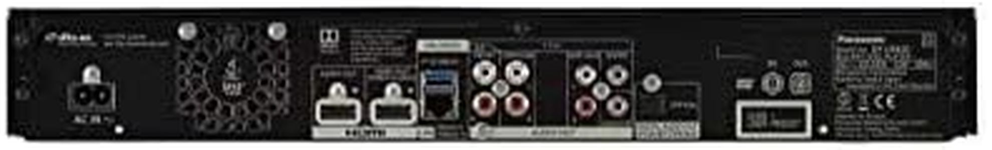 Panasonic 4K Blu-Ray Player – Black UHD Disc Player