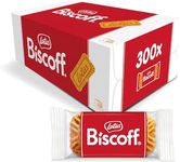 Lotus Biscoff Indivuidually Wrapped "Welcome" Biscuits with Caramelised Taste 300 Pieces (1875g) COFFEE + BISCOFF = THE PERFECT MATCH, Individually Wrapped, Suitable for Vegans