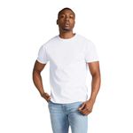 Comfort Colors Men Adult Short Sleeve Tee, Style 1717, White, Medium