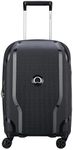 DELSEY Paris Clavel Hardside Expandable Luggage with Spinner Wheels, Black, Carry-On 19 Inch