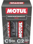 Motul Combo of C2 Chain Lube (400 ml) and C1 Chain Clean for All Bikes (400 ml) (LBCH014)