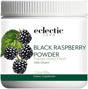 Eclectic Institute Raw Fresh Freeze-Dried Black Raspberry Powder | 3.2 oz