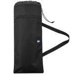 Xxerciz Trekking Poles Carrying Bag Lightweight Collapsible Hiking Poles Storage Bag with Zipper Pocket, Adjustable Shoulder Strap, Portable Replacement Pouch for Folding Walking Sticks