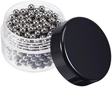 uxcell 600pcs 4mm 304 Stainless Steel Bearing Balls G100 Precision Metal Cleaning Ball