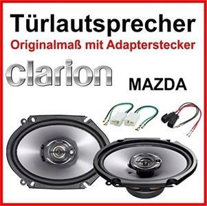 Clarion 6x8" speziell für MAZDA 3 / 5 / 6 Vordere / Hintere Türen
