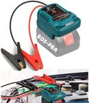 Jump Starter Adapter for Bosch 18V PBA Battery Car Jumper Cables12V Portable Jump Car Starter Battery,Up to 3.5L Gas 6.5L Diesel Engines,Automotive Booster Cable Adapter(Battery not Included)