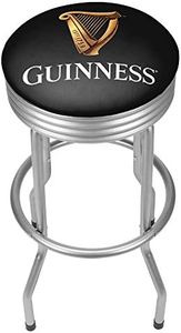 Guinness Custom Outdoor Ribbed Barstool - Harp