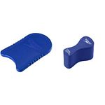 Junior Team Kickboard | Speedo Team Pull Buoy Training Aid (One Size, Blue)