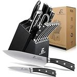 Knife Set, CoquusAid 15 Pieces Chef
