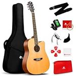 Vangoa Acoustic Guitar Kit for Begi