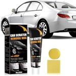 Blixcom Car Scratch Repair Paste 2024 New Upgrade Car Scratch Remover Car Scratch Repair Paste Polishing Wax Premium Scratch Remover Kit with Wipe & Sponge for Vehicles Polishing & Deep Scratches