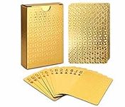 EAY Gold Waterproof Playing Cards -