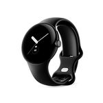 Google Smartwatch, USB, Black with Obsidian Strap, One Size