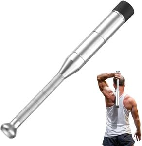 Coniflor Adjustable Premium Steel Club for Strength Training, 6-in-1 Indian Club for Full Body Workouts, Rehab, Stretching & Rotational Training, 6 Weight Options(6.3-17.6Lbs) Mace for Men & Women