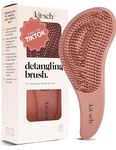 Kitsch Detangler Brush – Gentle Curly Hair Brush with Flexible Bristles for All Hair Types - Wet or Dry | Detangling Hair Brushes for Women & Men, Adults & Kids - Terracotta
