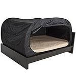 Privacy Pop Bed Tent (Full Bunk) - BLACK