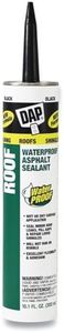 Dap 18268 6 Pack 10.1 oz. Roof Waterproof Asphalt Filler and Sealant, Black