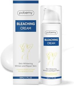 Pobemy Skin Bleaching Cream, Dark Spot Remover for Face, Intimate Areas & Body, Vitamin C Whitening for Underarms, Knees, Elbows, Inner Thighs, Bikini Line – Sensitive Skin Lightening Cream- 1.7FL OZ