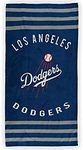 The Northwest Company MLB Los Angeles Dodgers Striped Beach Towel, 30 x 60-inches