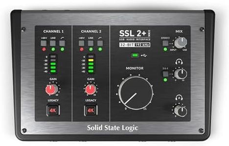 Solid State Logic Ssl 2 Plus Mkii USB C 2 in and 4 Out Audio Interface
