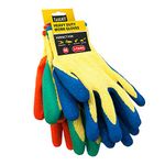 TUULKIT Gardening Gloves for Men Women - 3 Pairs of Machine Washable Lightweight Gardening Gloves Thorn Proof with good grip ideal for DIY & construction Multi-Purpose(M)