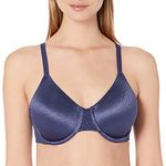Wacoal Women's Back Appeal Underwire Bra, Eclipse, 32DDD